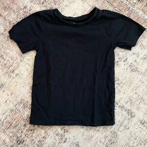 The Honest Company Black Kids Tee